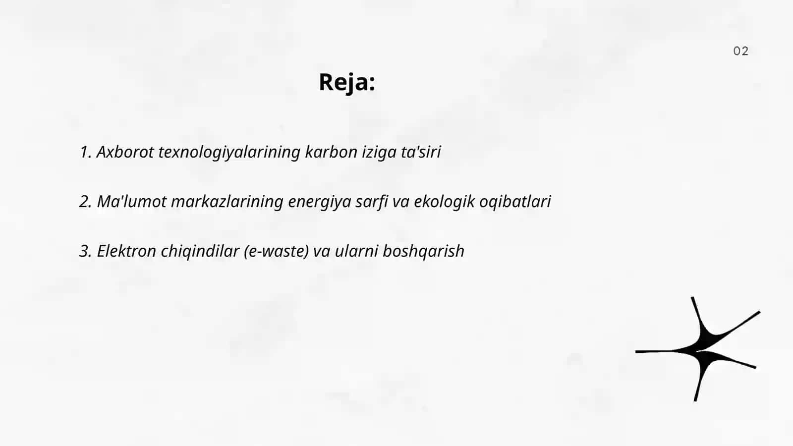 AXBOROT TEXNOLOGIYALARINING EKOLOGIYAGA TA’SIRI 2