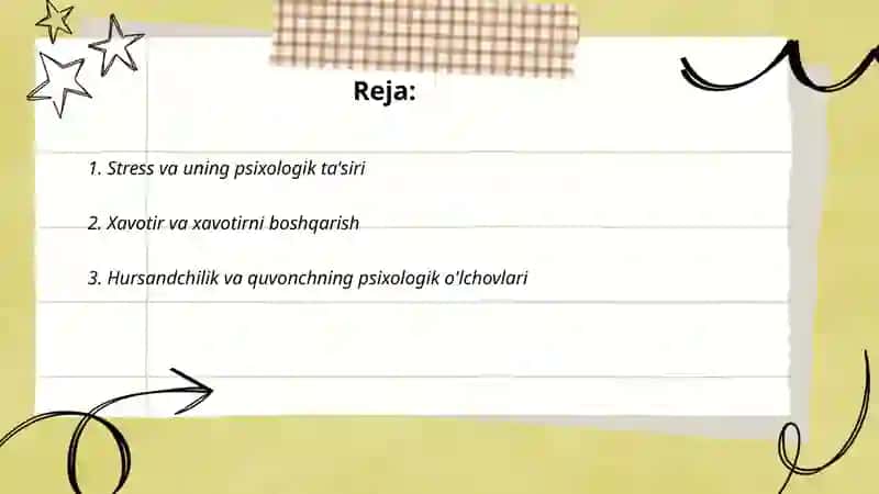 Emotsional holatlarning psixologik tavsifi 2