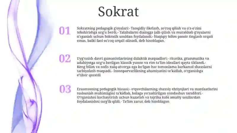 Ĝarb Uyĝonish Davri Pedagogikasi Namoyondalarining Didaktik Gòyalari 2