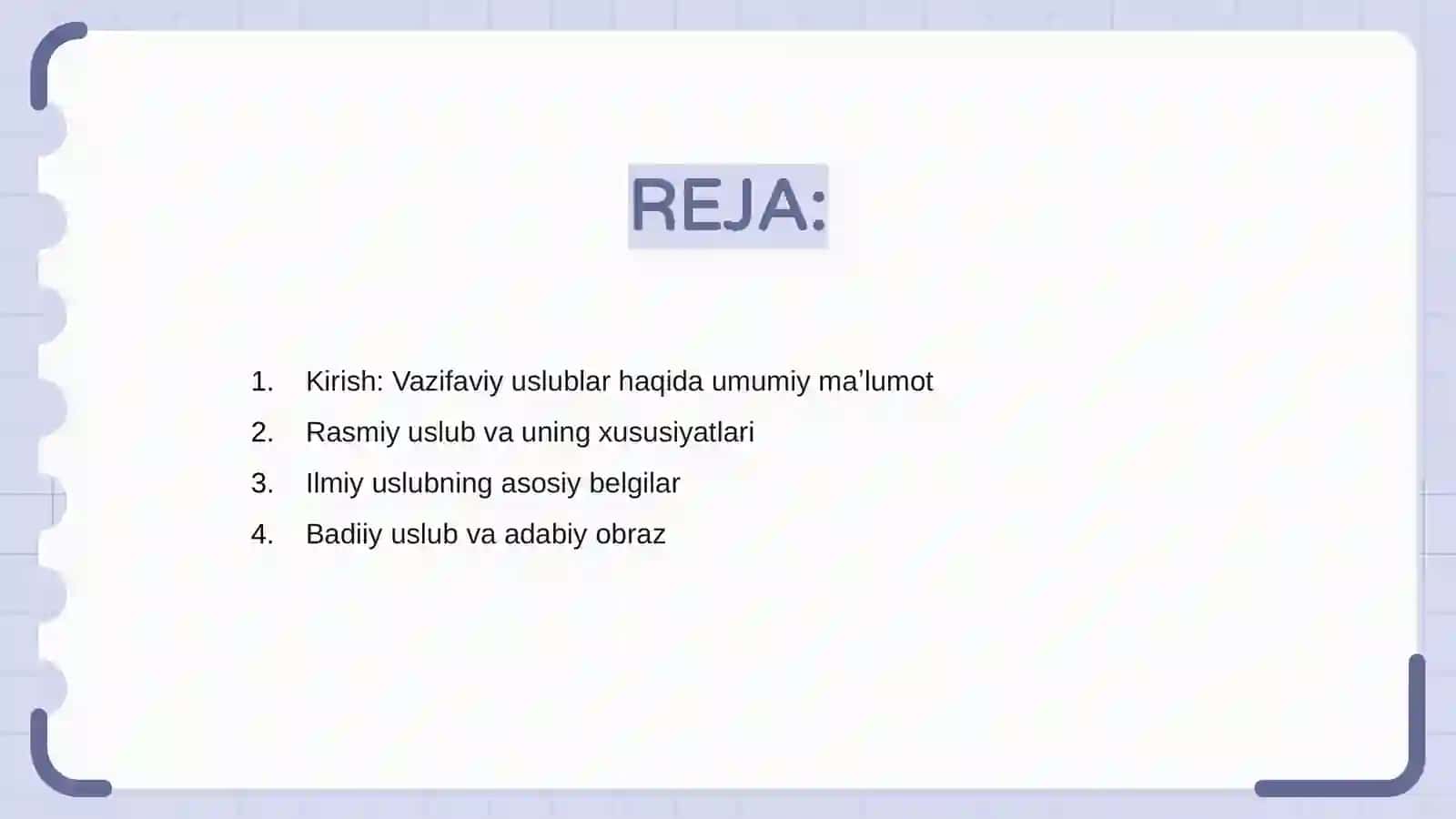 Òzbek adabiy tilining vazifaviy uslublari 2