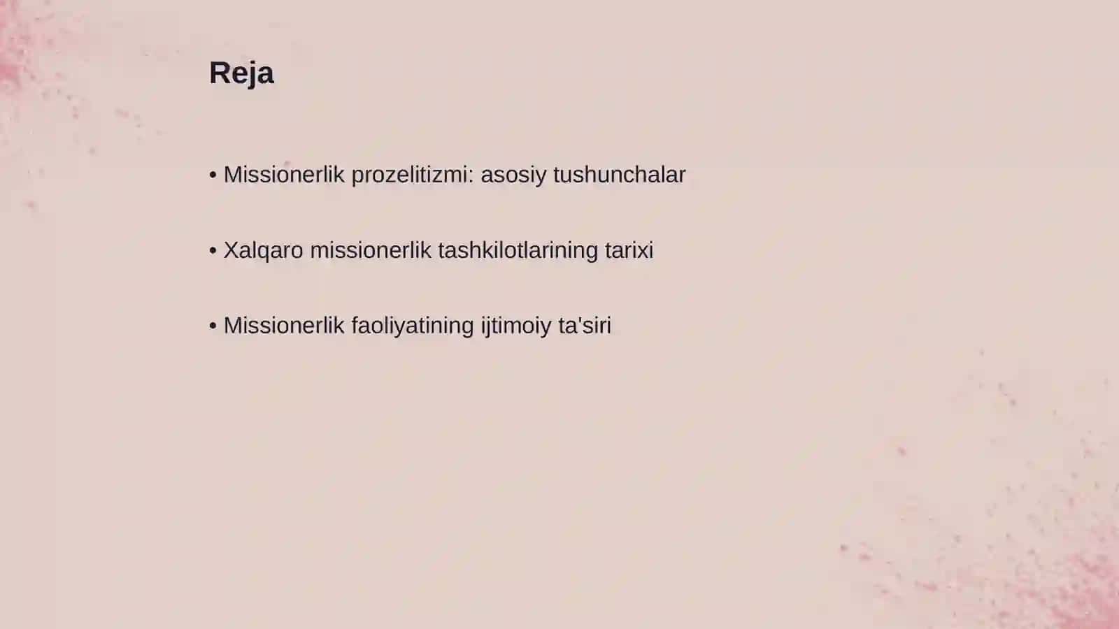 Missionerlik prozelitizm mohiyati xalqaro missionerlik tashkiloti 2