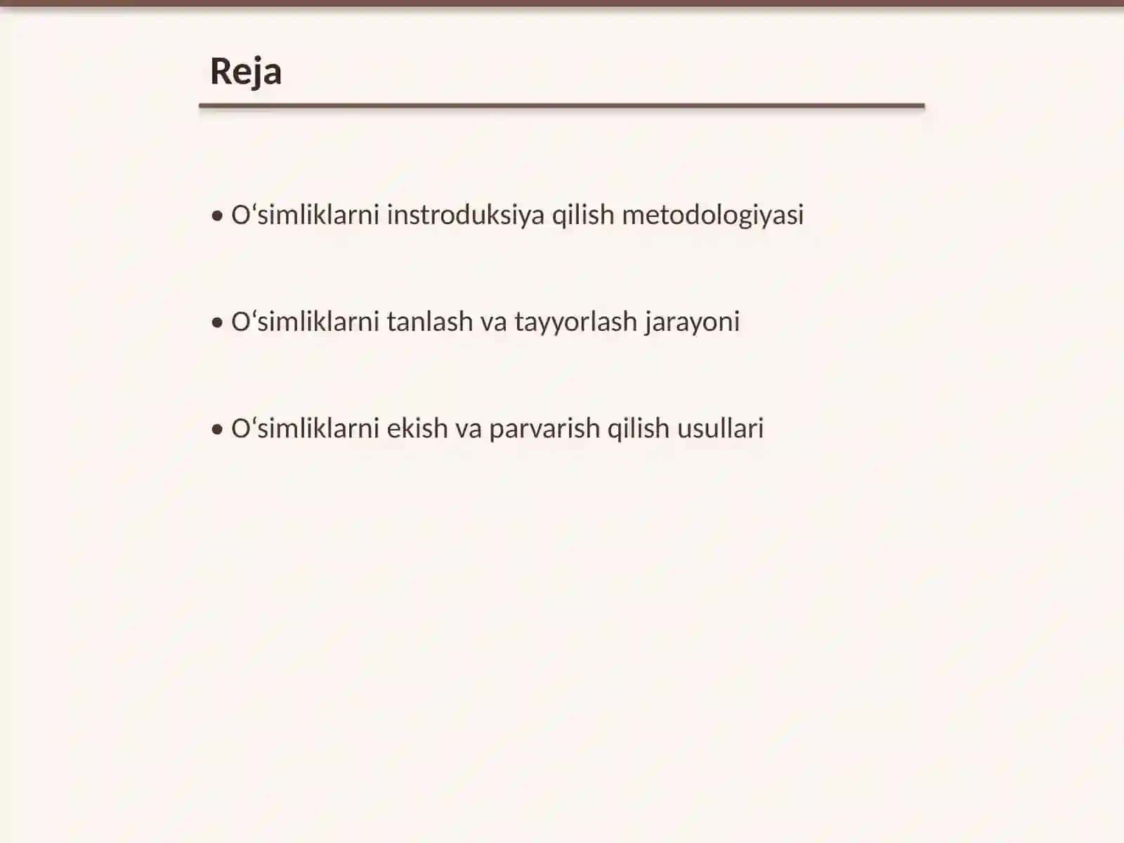 O‘simliklarni instroduksiya qilishning asosiy metodlari va ularning samaradorligi 2