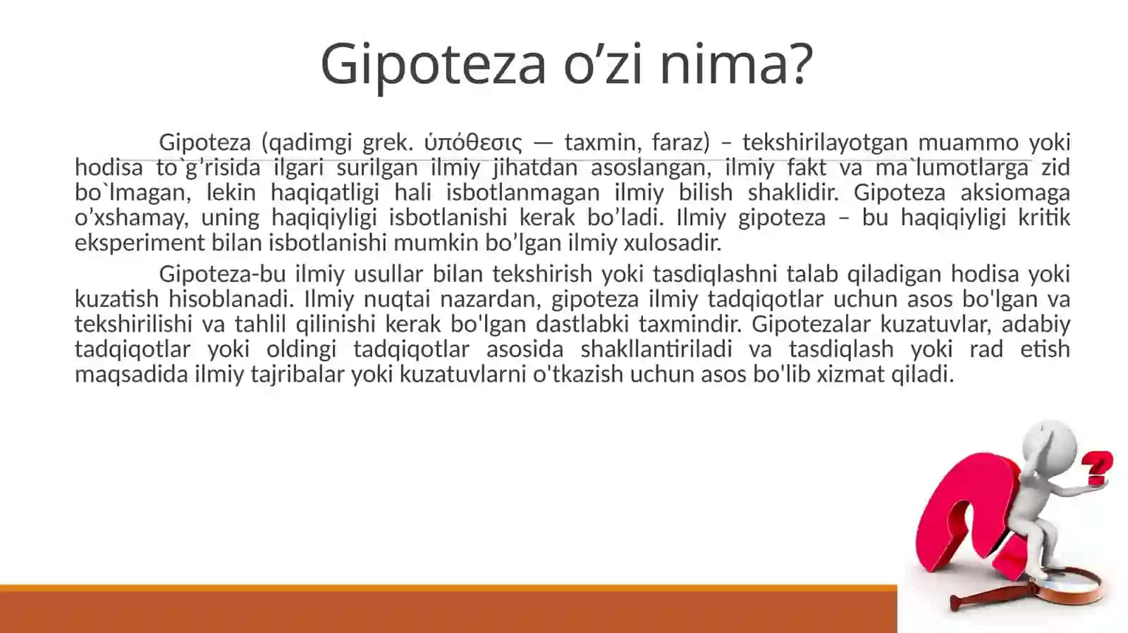 Ilmiy tadqiqot olib borishda gipotezaning roli 2