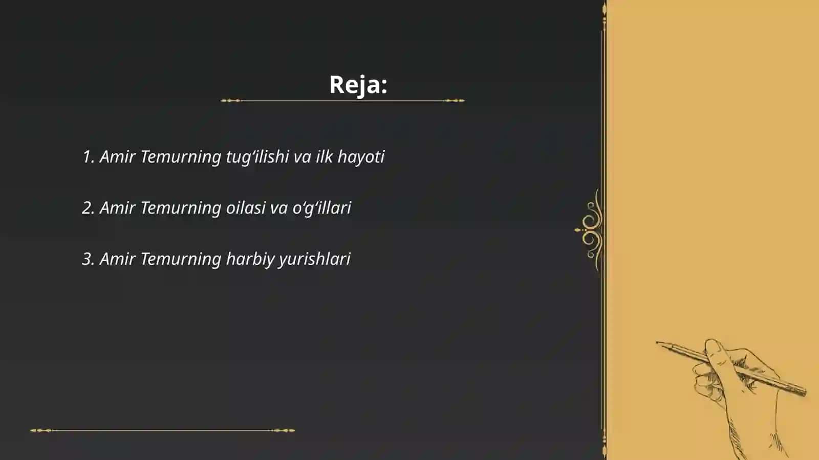 Amir Temur haqida 2
