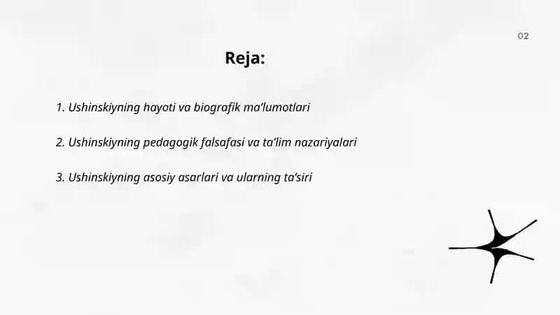 Ushinskiyning hayoti va ijodi 2