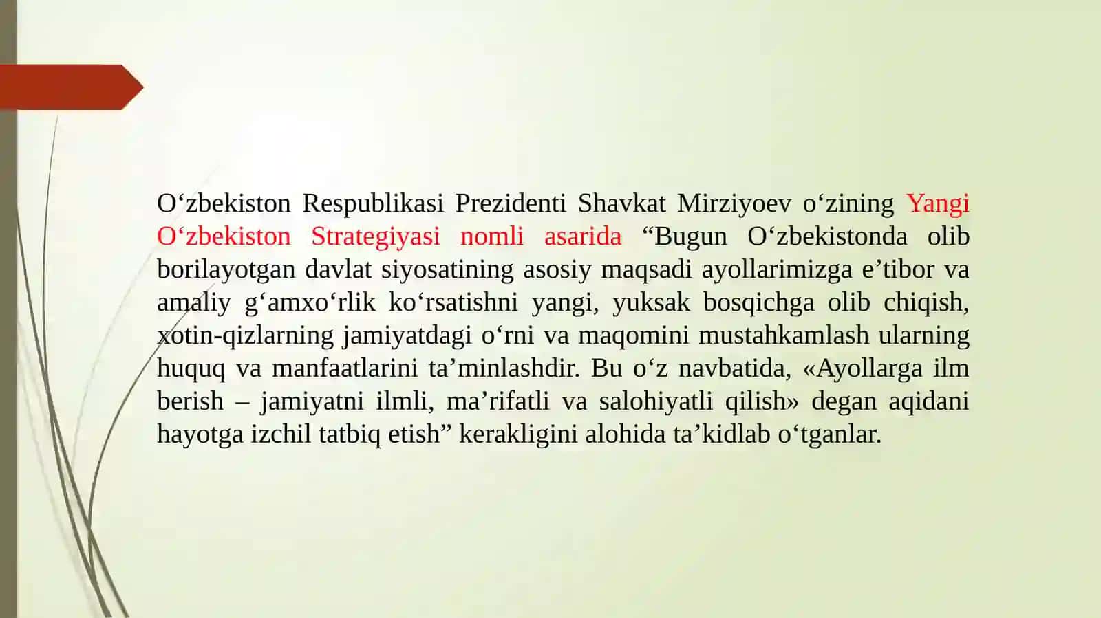 Gendertenglikning xorijiy tajribasi 2