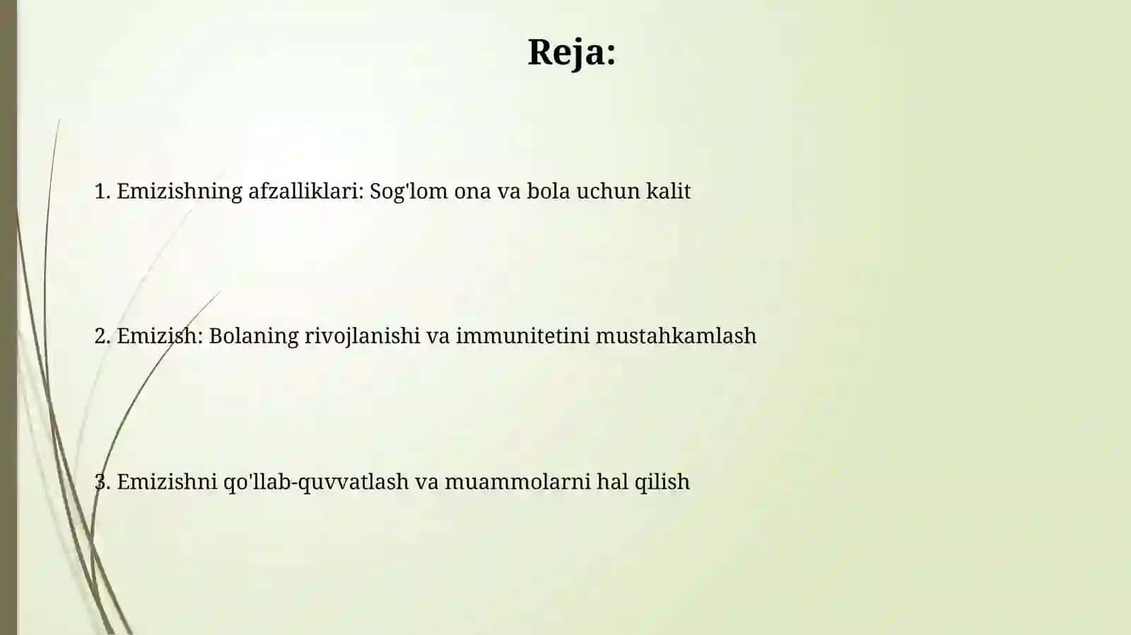 Tabiiy oziqlantirish foydalari, uning bola va onaning sog’lig’i uchun ahamiyati 2