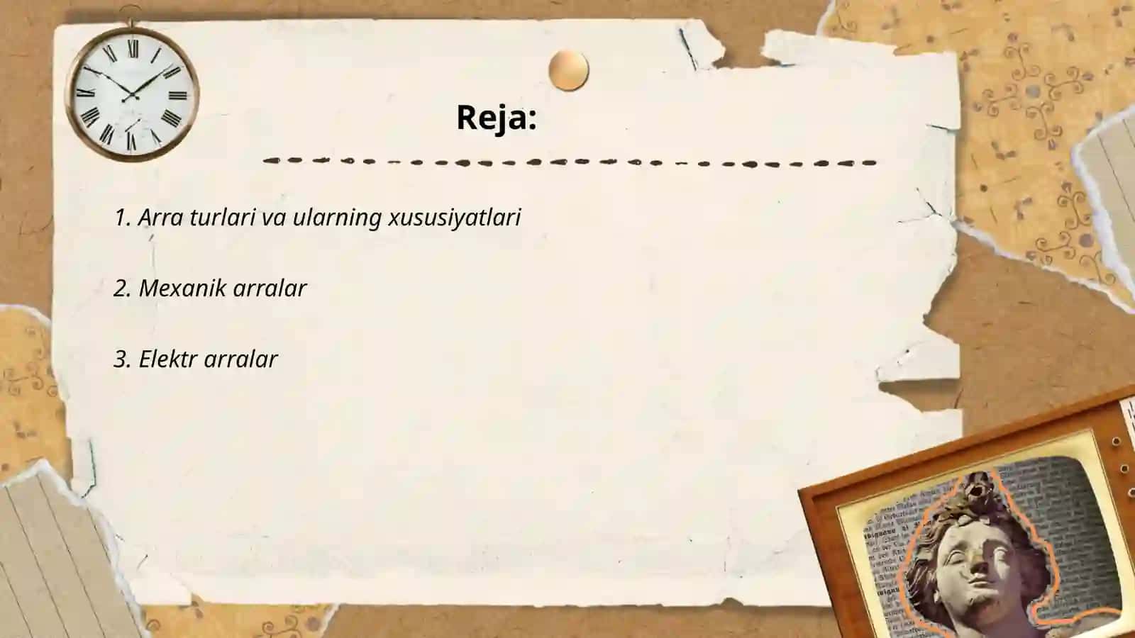 Arra Va Ularning Turlari 2