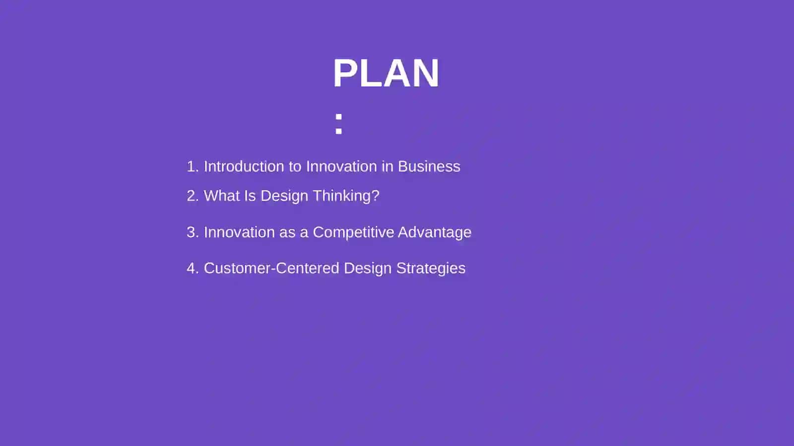 Innovation and Design in Business 2