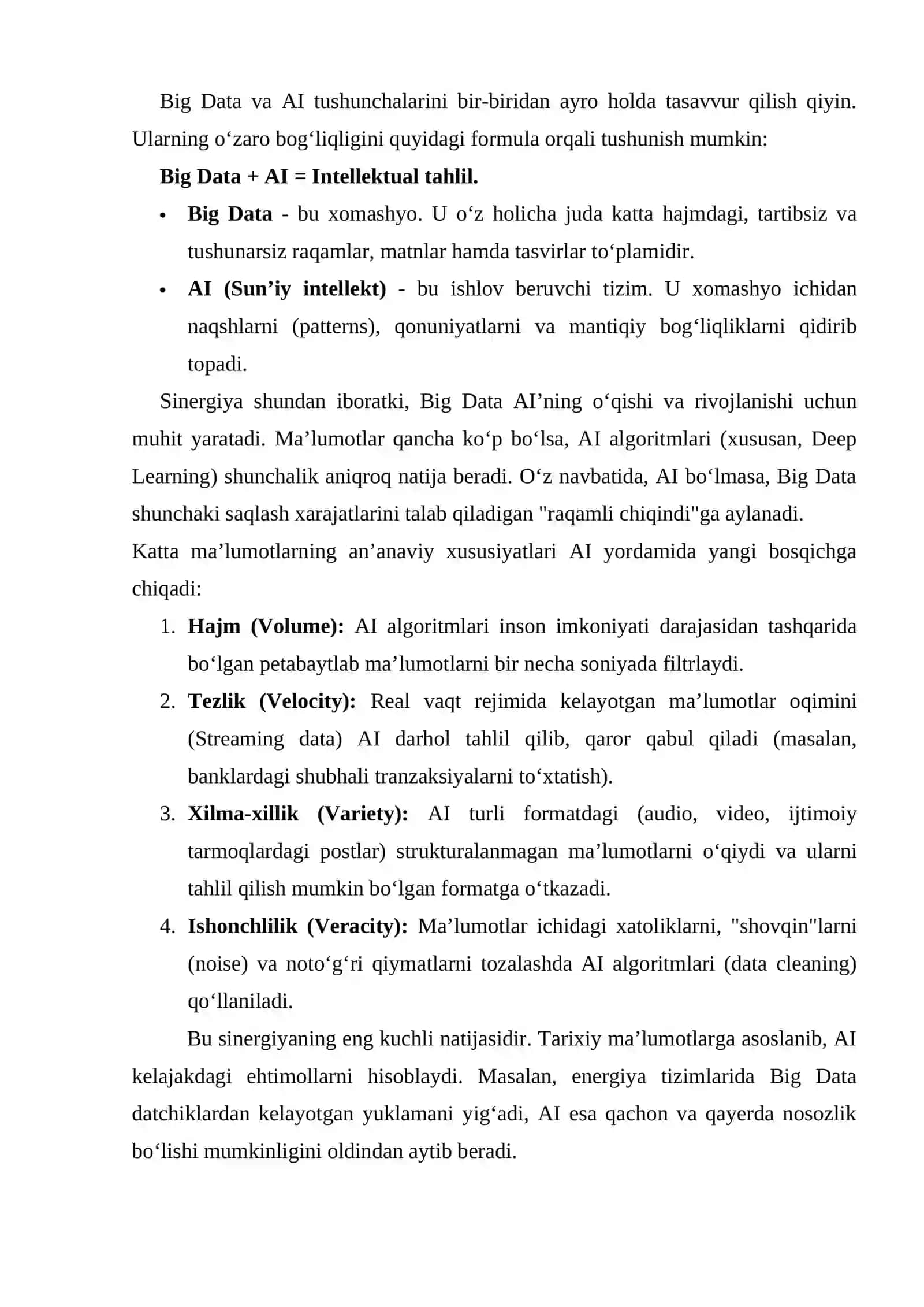 Katta ma'lumotlarni intellektual tahlil qilish: Mashinali o'qitish algoritmlari va vizualizatsiya 2