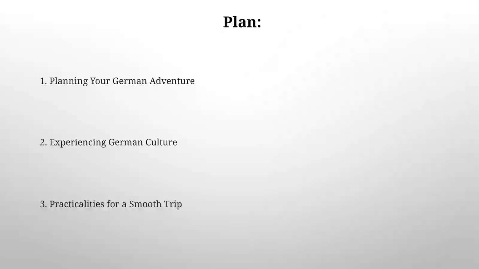 Planning Your German Adventure: Visa, Budget & Timing 2