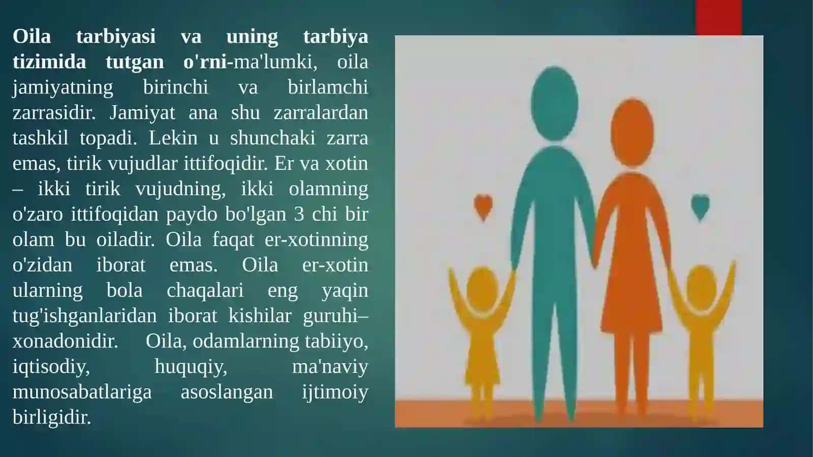 Oilada tarbiya asoslar 2