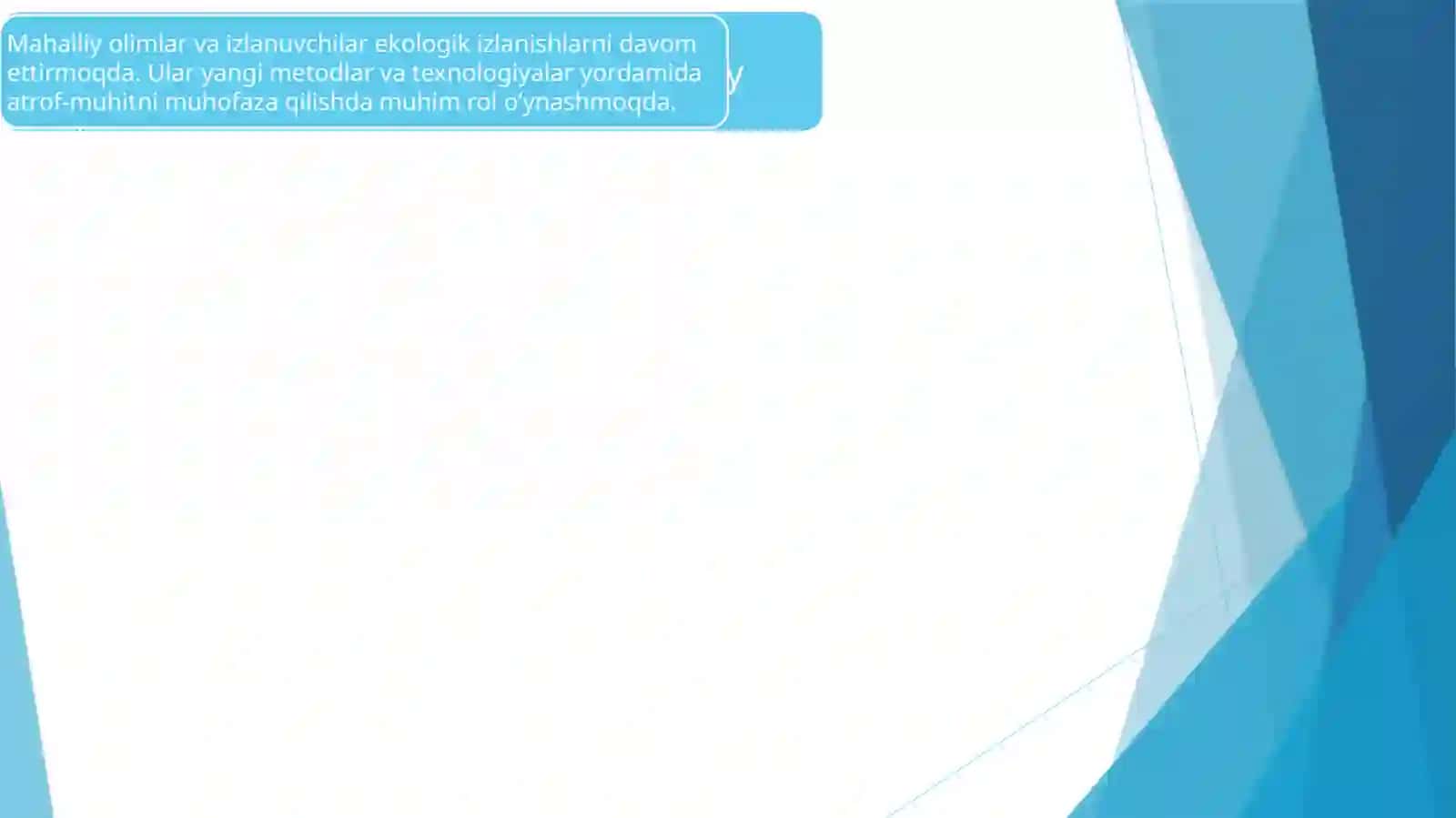 Qoraqalpoğiston hududida atrof muhitni muhofaza qilish mahalliy olimlar va izlanuvchilar tomonidan olib borilgan izlanishlar tarixi 2