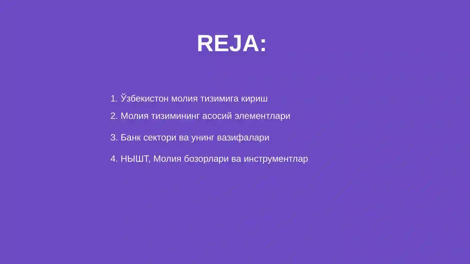 Ўзбекистон Республикасининг молия тизими 2
