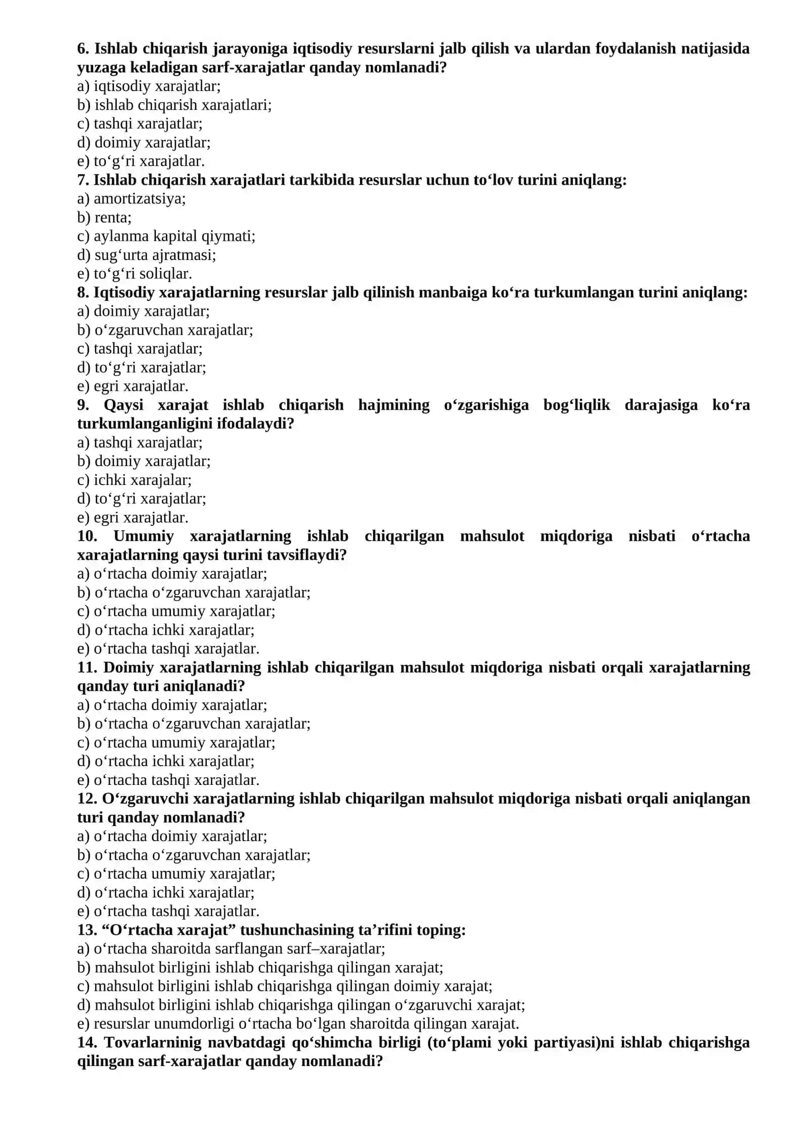 Amaliy mashg’ulot ishlanmasi (2 soat) 2