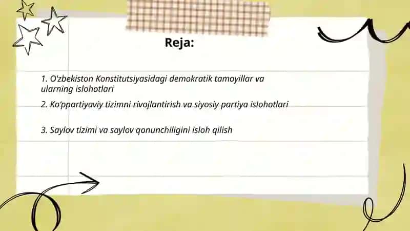 Oʻzbekistonda demokratik, fuqorolik jamiyati asoslarining shakllanishi 2