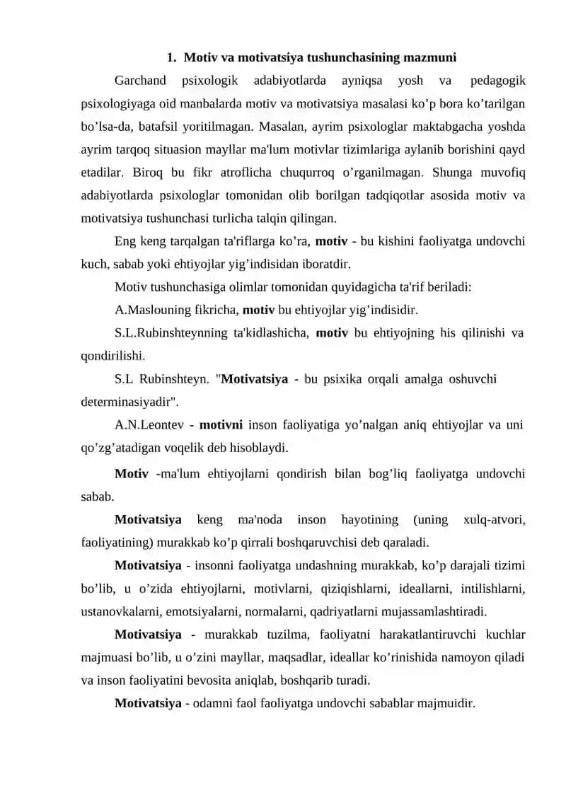 Motivatsiya sohalari, psixik holatlar, shaxsning hissiy-irodaviy sohasi 2