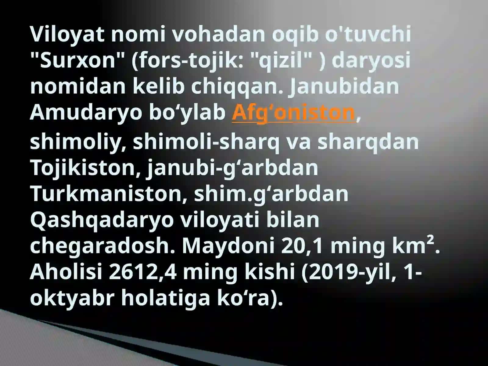 Surxondaryo viloyati 2