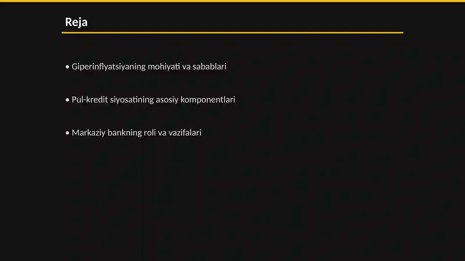Pul-kredit siyosati orqali giperinflyatsiyani jilovlash usullari 2