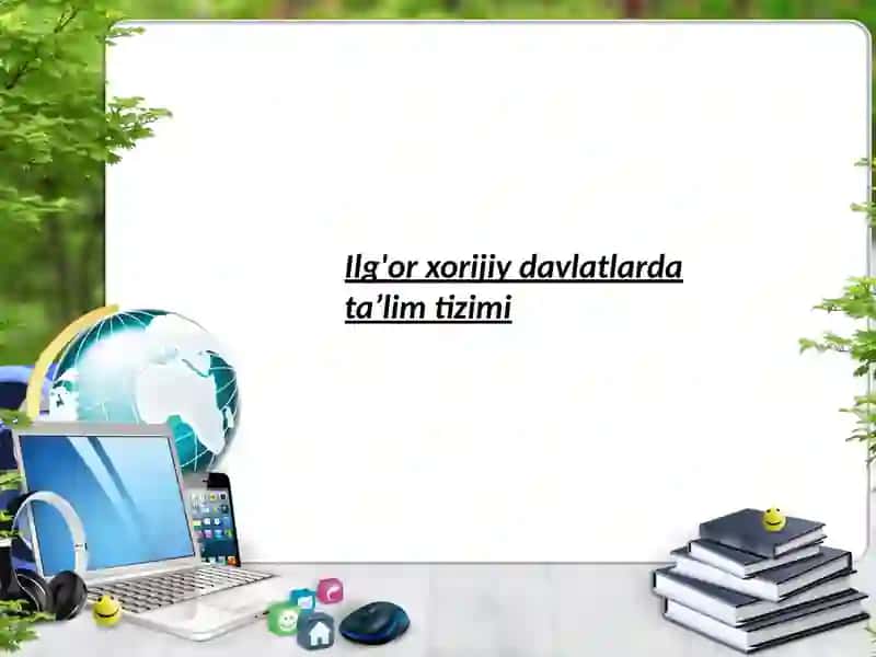Boshlangʻich taʼlim fanidan tayyorlagan taqdimoti 2