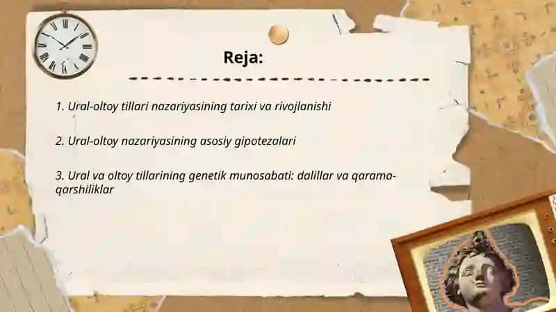 Ural-oltoy tillari nazariyasi 2