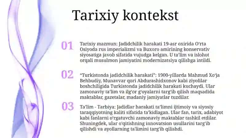 Turkistonda Jadidchilik Harakati Va TaʼLim - Tarbiya 2
