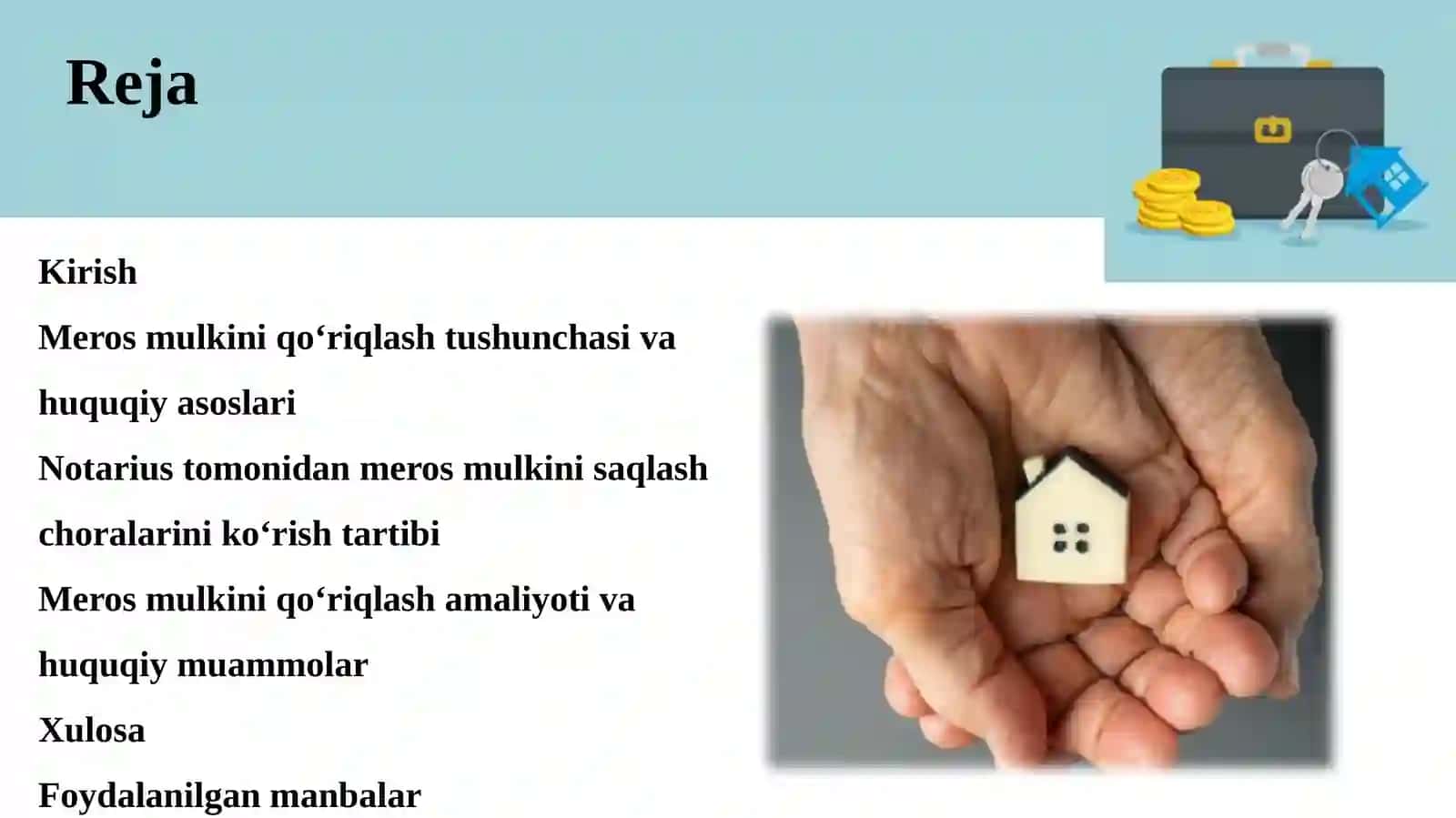 Meros mulkini qo‘riqlanishiga doir chora-tadbirlar ko‘rish 2