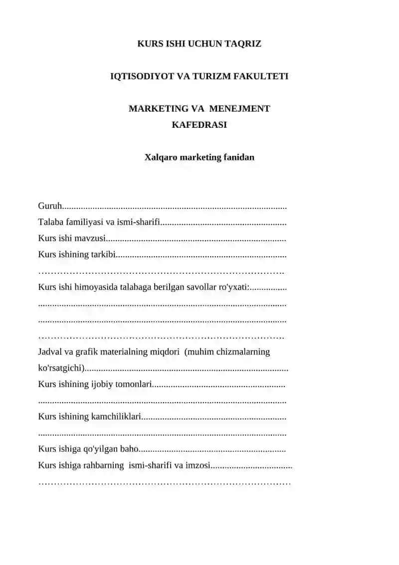 Xalqaro marketingda reklama va targ'ibot strategiyalari 2