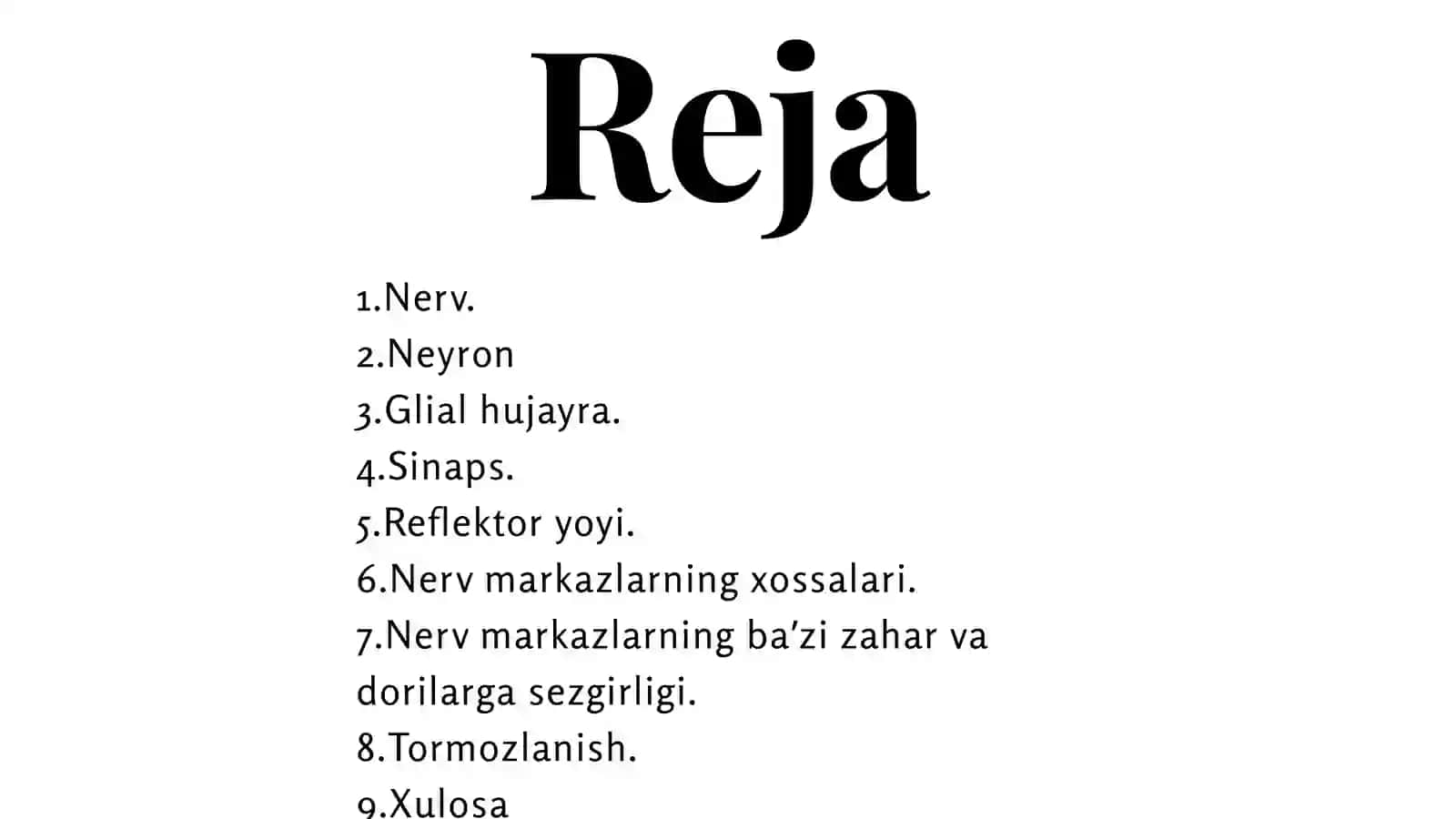 Markaziy nerv tuzilishi 2