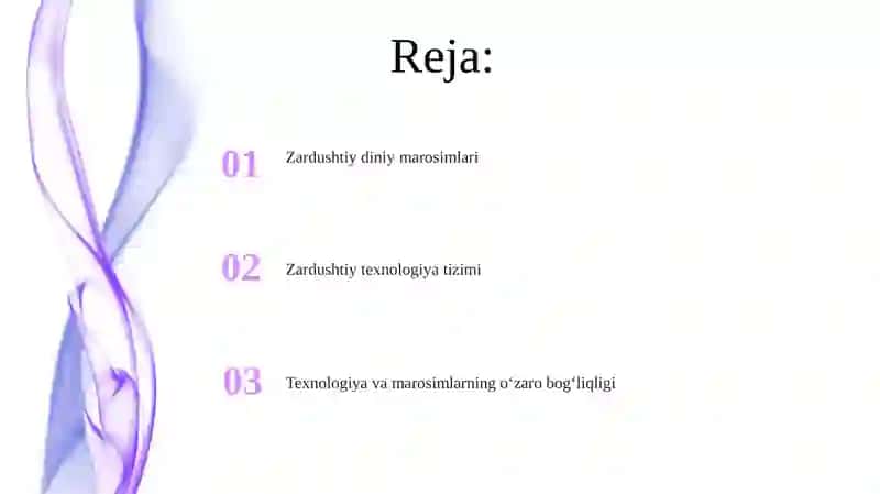 Zardushtiylikning texnologik tizimi va diniy marosimlar 2