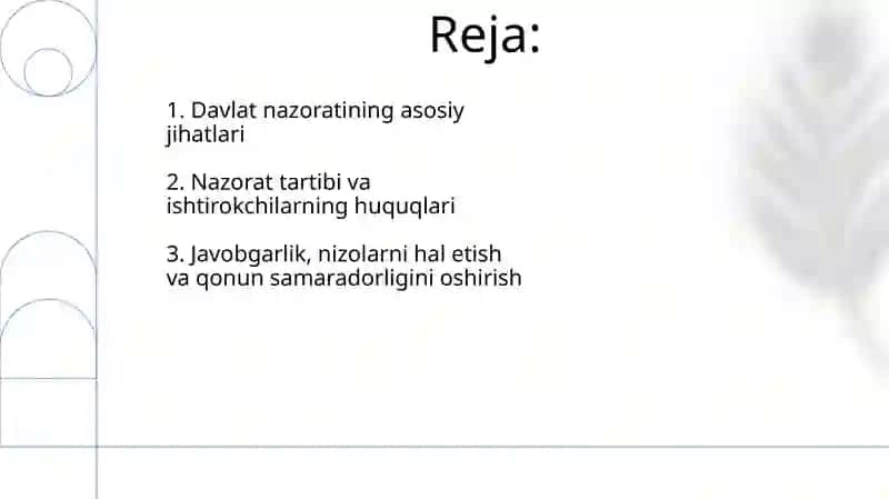 Xoʻjalik yurituvchi subyektlar faoliyatini davlat tomonidan nazorat qilish toʻgʻrisidagi qonun 2