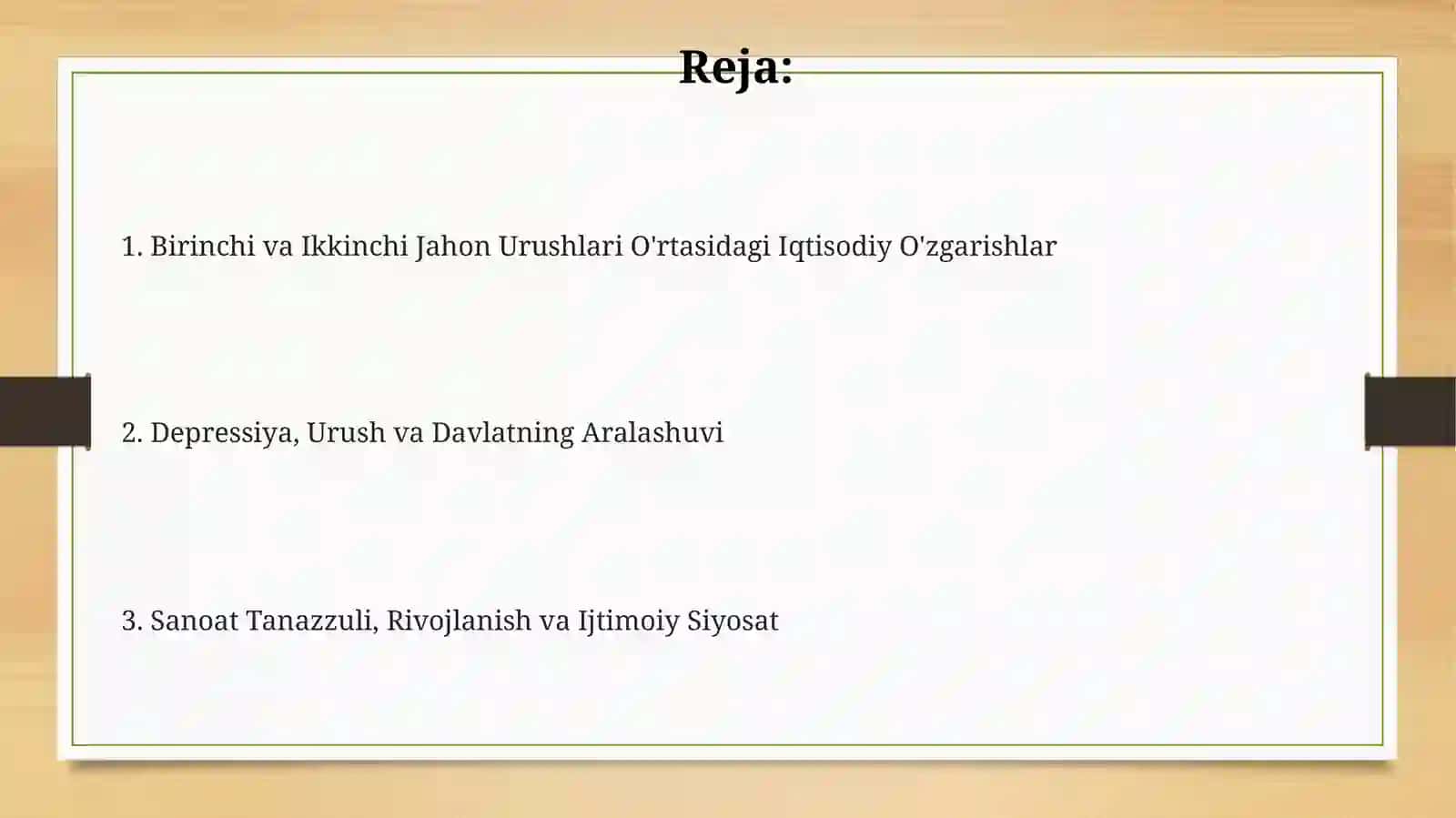 Buyuk Britaniya iqtisodiy o'zgarishlari (1918-1945) 2