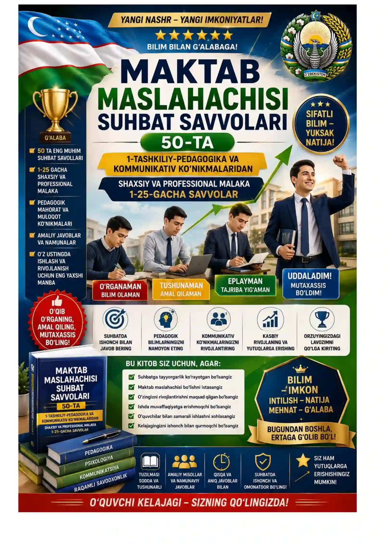 MAKTAB MASLAHACHISI SUHBAT SAVVOLARI 2