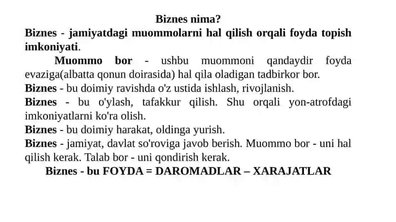 Biznesjarayonidaxo’jaliksub’ektivauningkapitaliningtashkiltopishstrukturasi 2