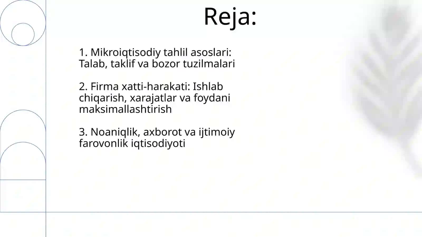 Mikroiqtisodiy tahlilning o‘ziga xosxusiyatlari 2