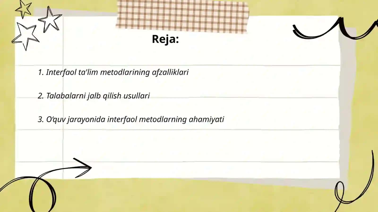 Interfaol ta'lim metodlari 2