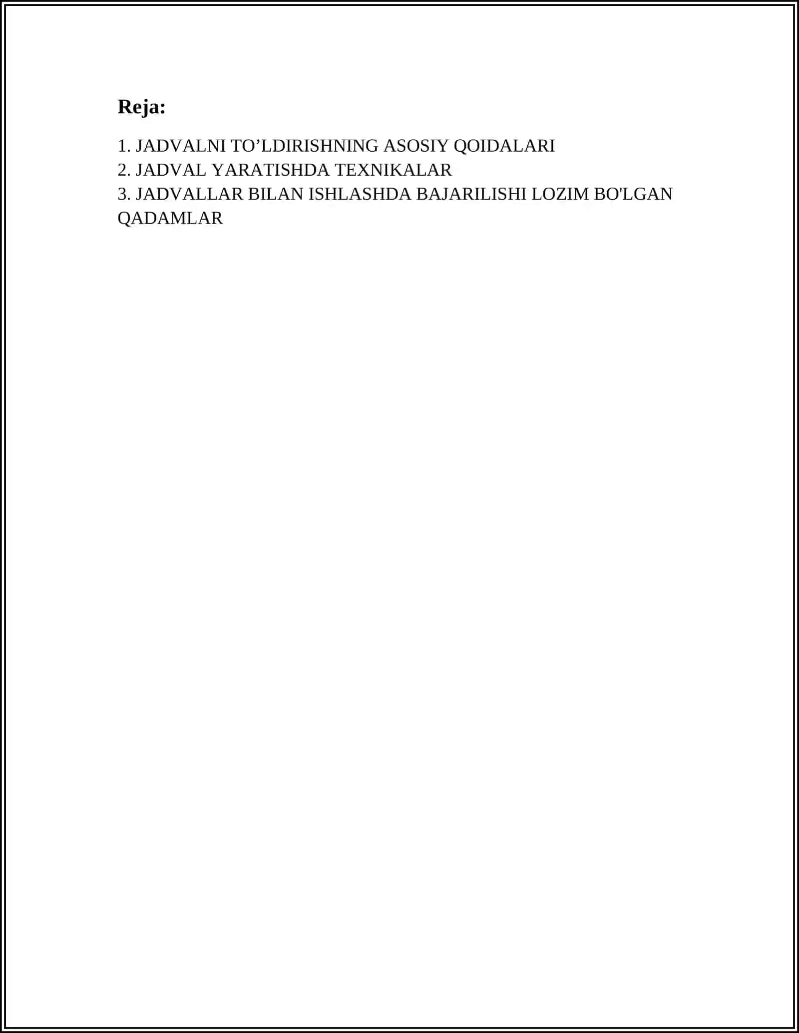 JADVALNI TO’LDIRING 2