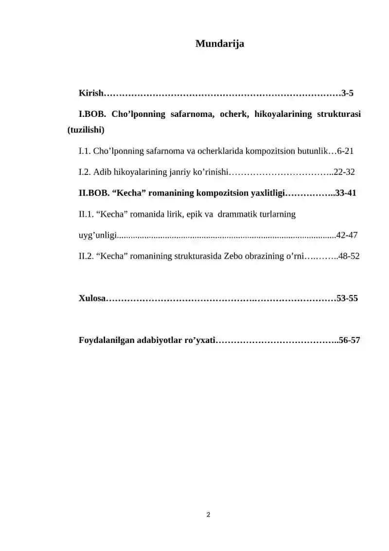 Cho‘lpon nasrining kompozitsion butunligi 2