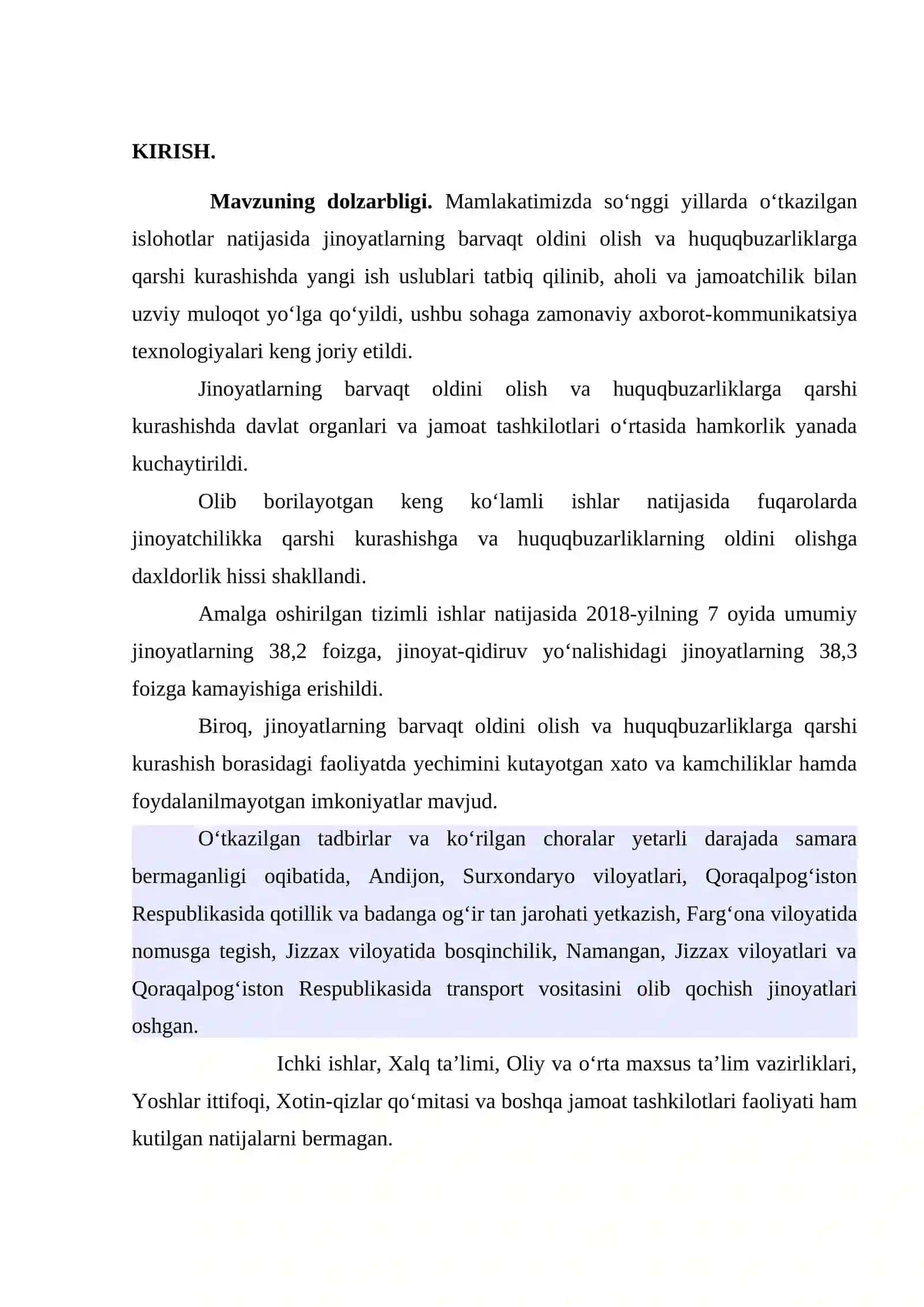 Jinoyatchilikning Oldini Olish Muhitini Mustahkamlash 2