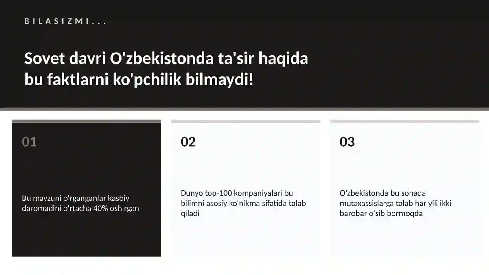 Sovet davri O'zbekistonda ta'sir 2