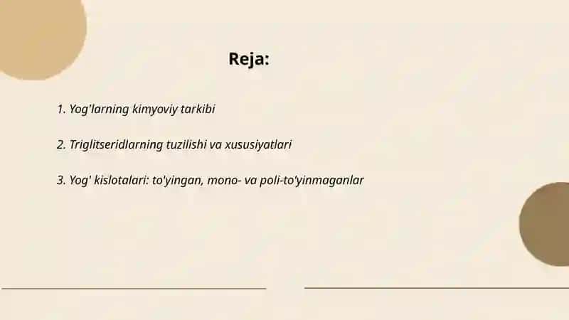 Biokimyo va molekulyar biologiya 2