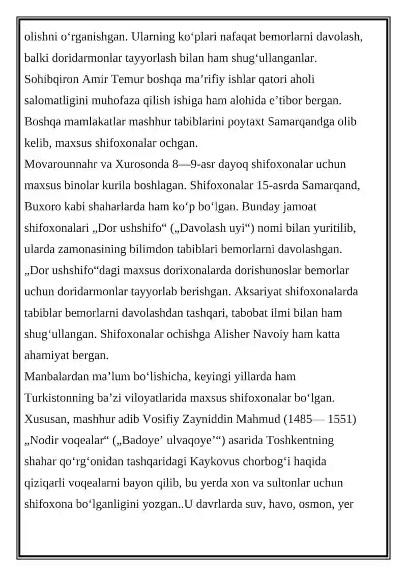 Sogʻliqni saqlash 2