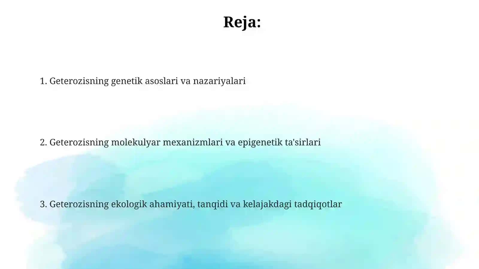 Geterozis hodisasi 2