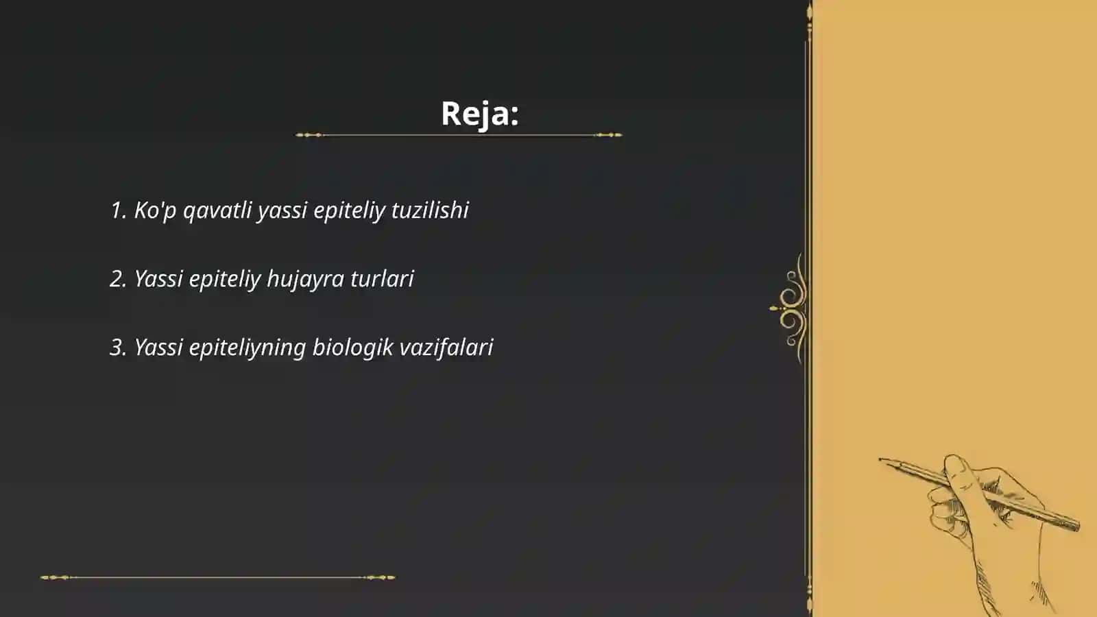 Ko'p qavatli muguzlanmaydigan yassi epetiliy qavatlari 2