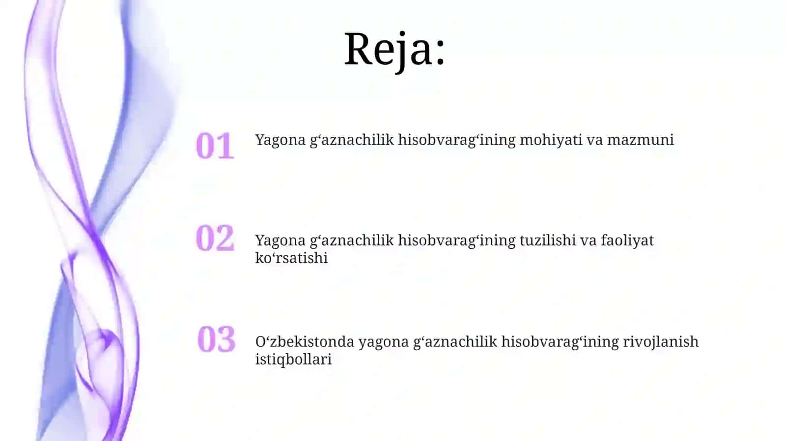 Yagona vakillik hisobvarg'i, uning mazmuni va mohiyati 2