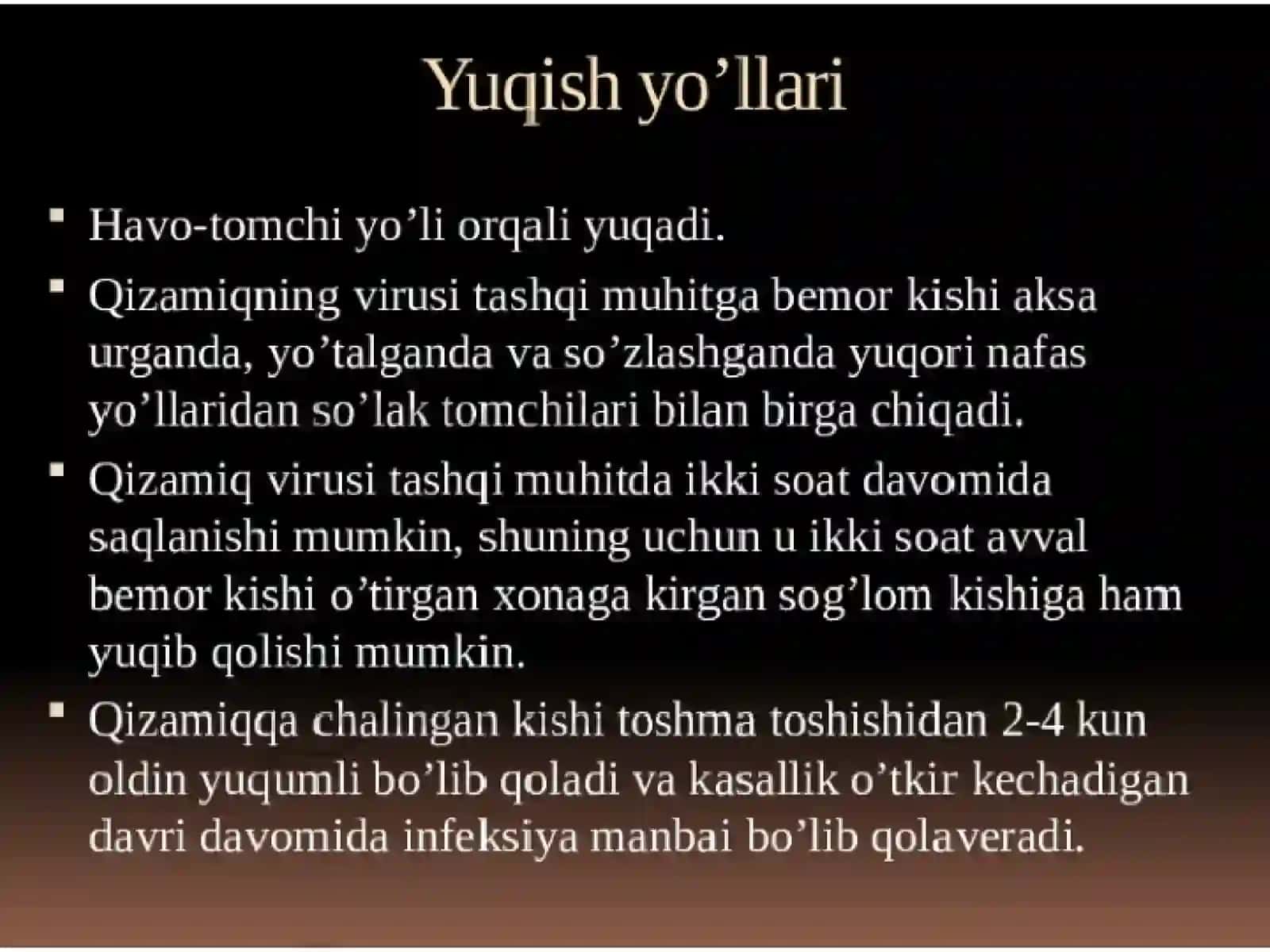 Havo-tomchi infeksiyalari: sil, moxov, qo'zg'atuvchilari tavsifi va ular keltirib chiqargan kasallik 2
