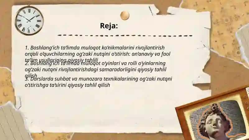 Boshlang’ich ta’limda muloqot ko’nikmalarini rivojlantirish orqali o’quvchilarning og’zaki nutqini o’stirish 2
