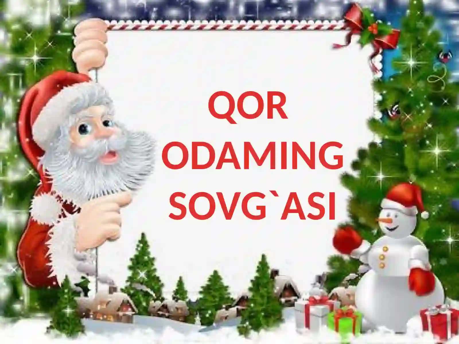BOSHLANG`ICH SINF O`QITUVCHISI ABDURAZAKOVA GULBAHOR QOR ODAMING SOVG`ASI UY VAZIFANI BAHOLASH 2