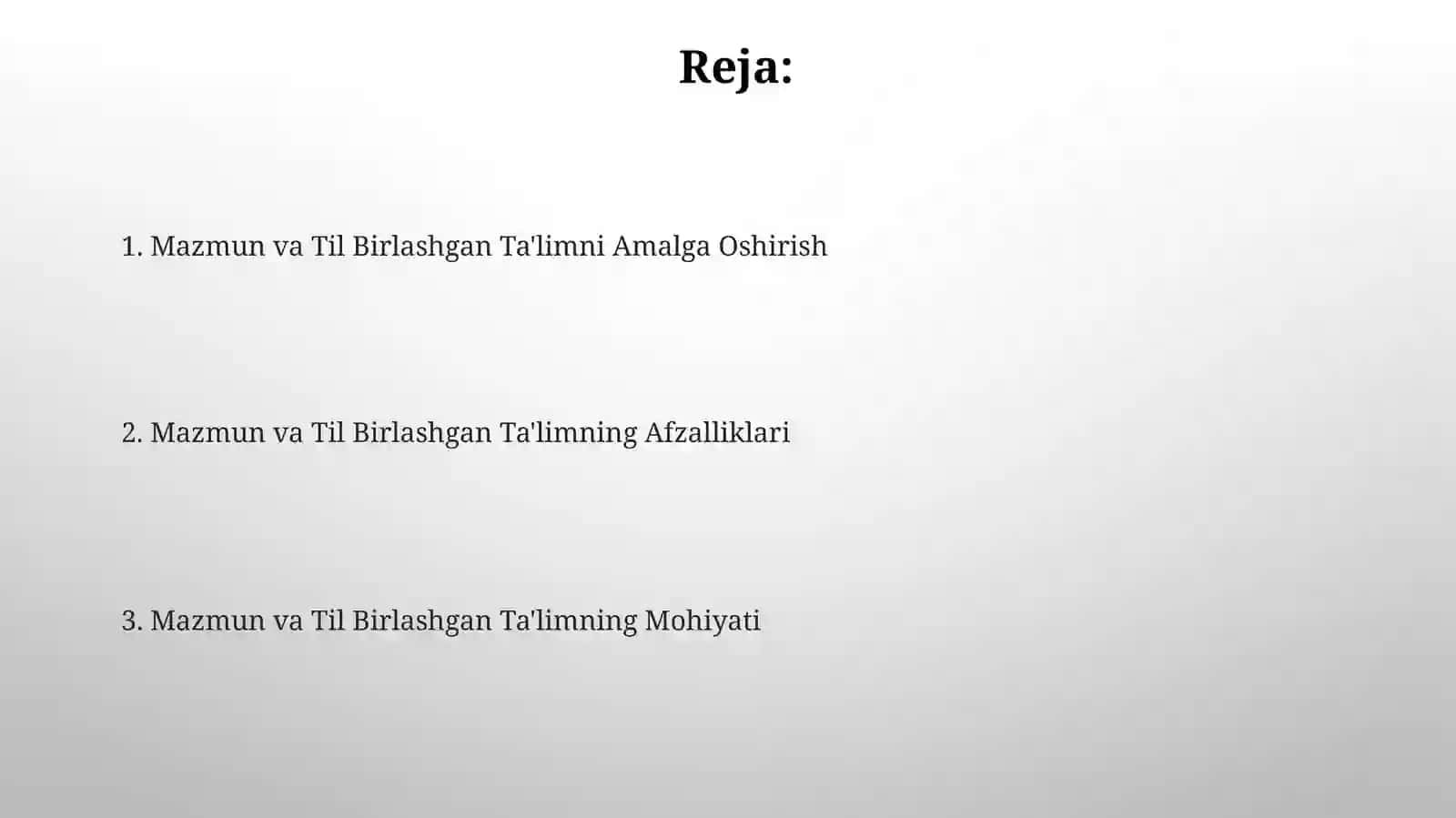 Mazmun va Tilga Integratsiyalashgan O'qitishning Mohiyati 2