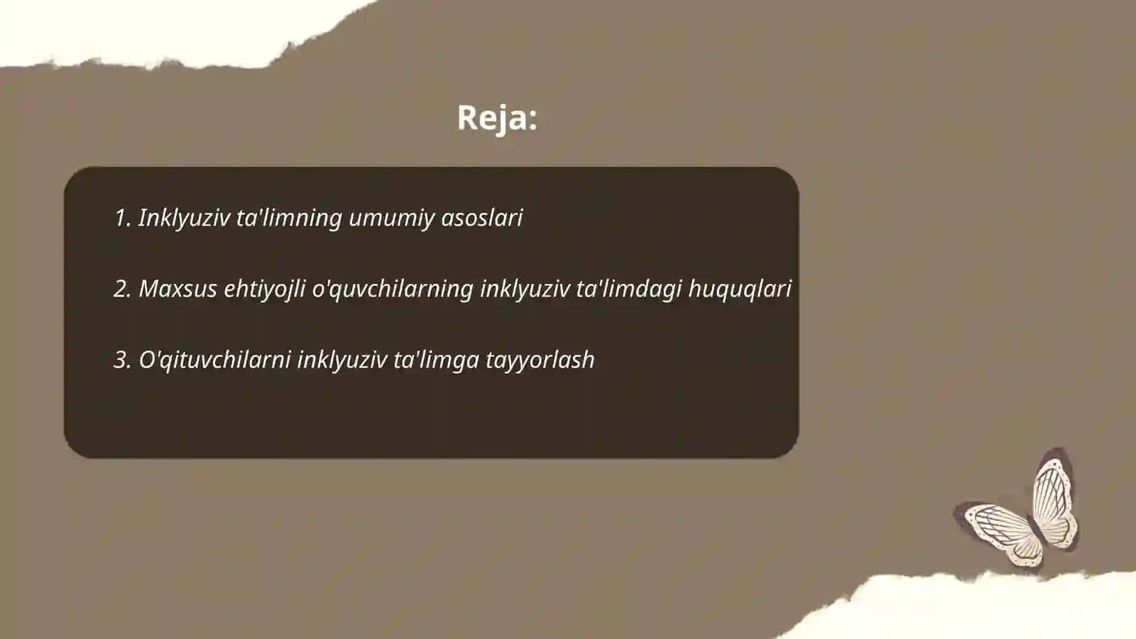 Inklyuziv ta'lim muammogʻarini oʻrganish 2